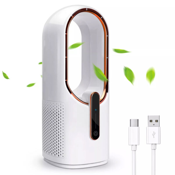 Bladeless Portable USB Fan Desk Cooling Air Fans
