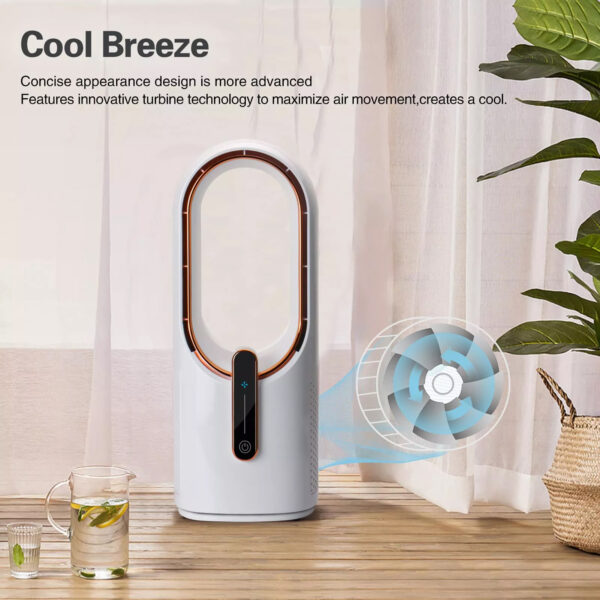 Bladeless Portable USB Fan Desk Cooling Air Fans - Image 4
